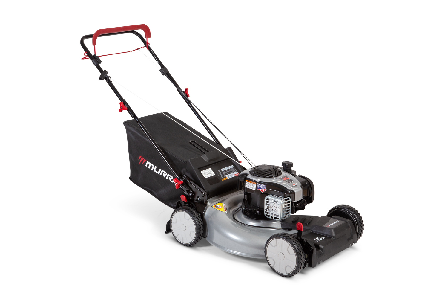 22” Self-Propelled Lawn Mower with Front Wheel Drive and Bagger